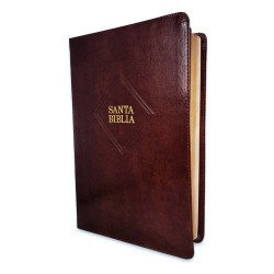 Biblia Letra Gigante Reina Valera 1960 imitación piel café